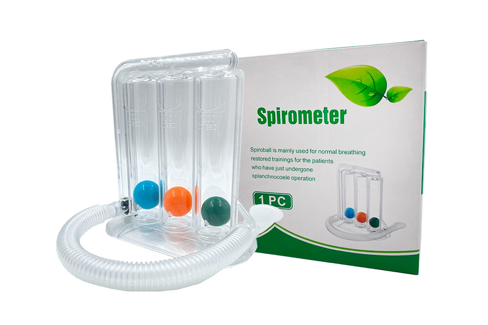 Incentivo Respiratorio Spirometer 1 PC Caja Con 1 Unidad