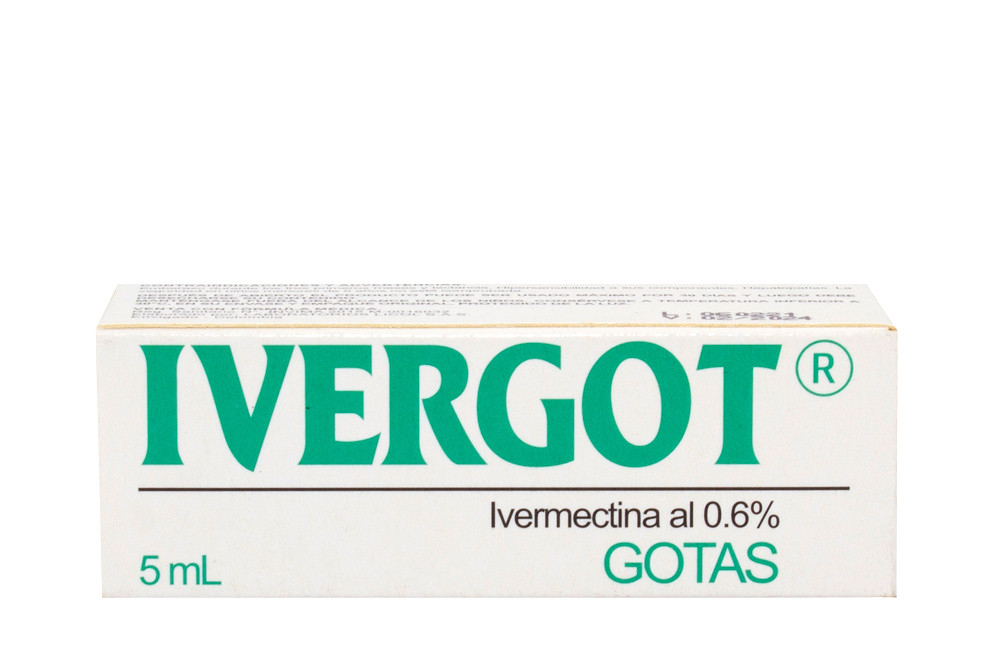 Ivergot 0,06% Caja Con Frasco Con 5 mL