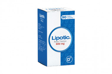 Lipotic 600 mg Caja Con 90...