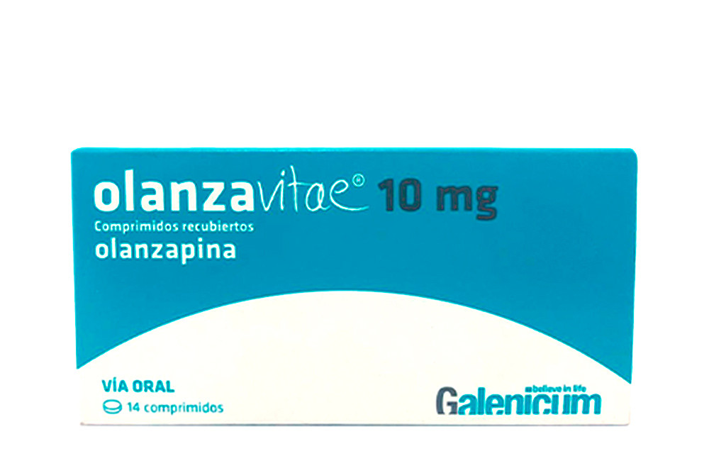 Olanzavitae 10 mg Caja Con 14 Comprimidos Recubiertos