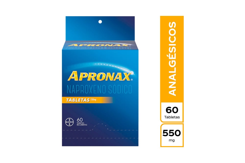 Apronax 550 mg Caja Dispensadora Con 60 Tabletas