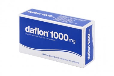 Daflon 1000 Mg Caja Con 30 Tabletas Recubiertas