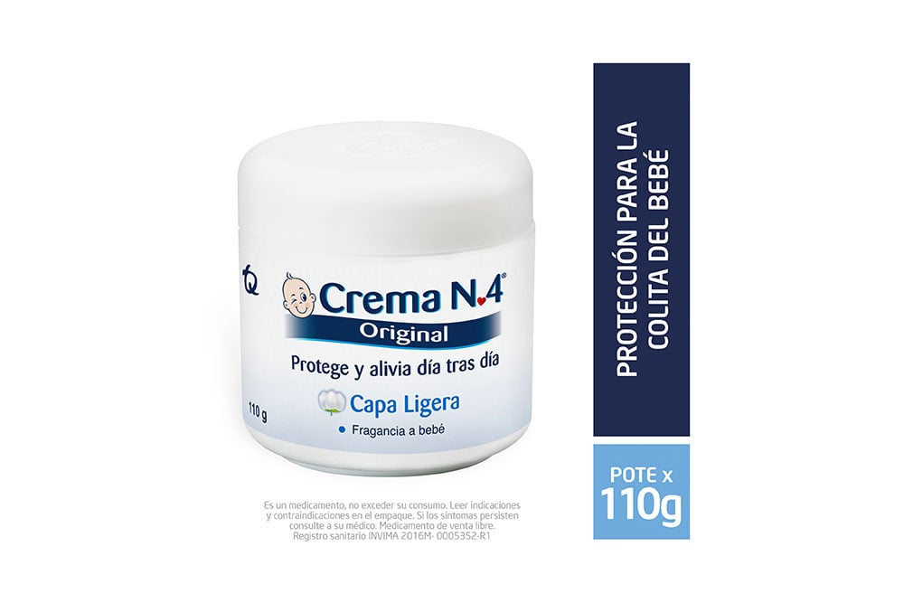Crema N.4 Original Frasco Con 110 G