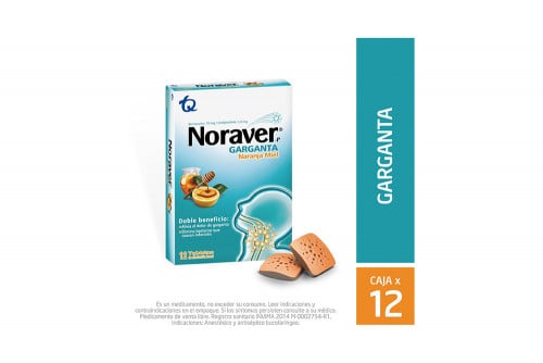 Noraver Garganta Caja Sabor...