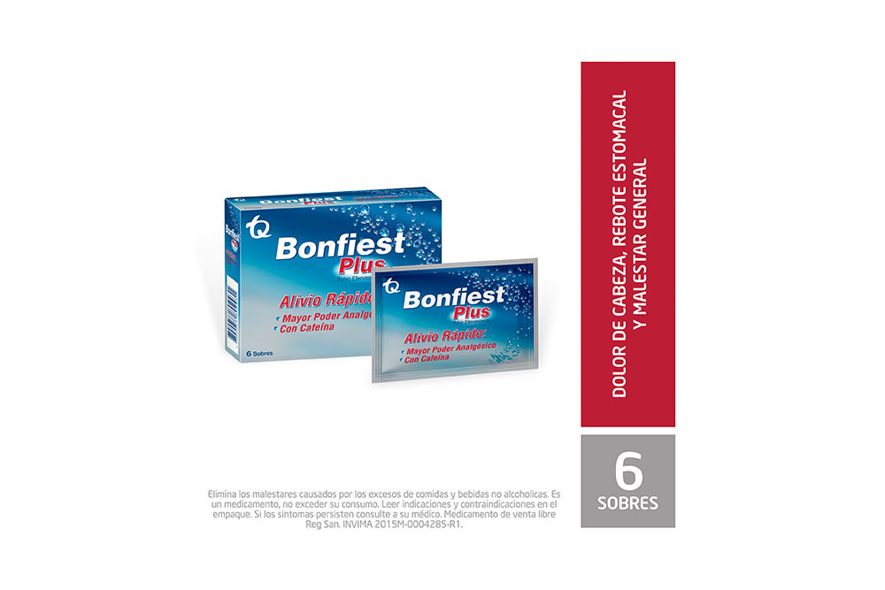 Bonfiest Plus Caja Con 6 Sobres