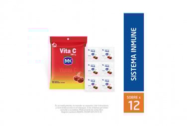 Vita C 500 Mg Sabor Cereza...