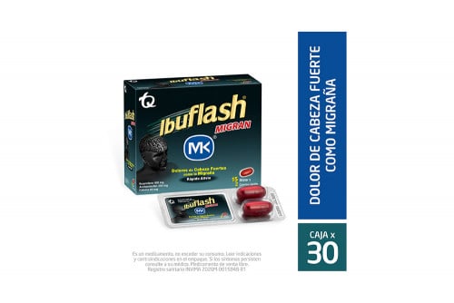 Ibuflash Migraña Caja Con...