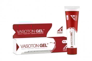 Vasoton Gel Caja Con Tubo Con 40 G