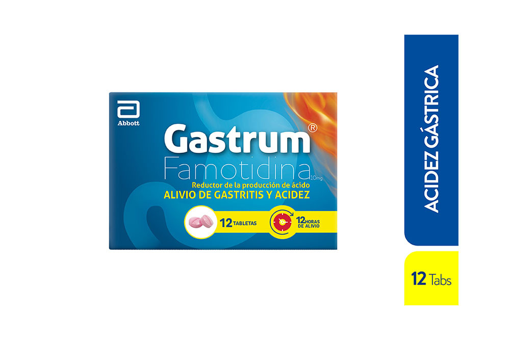 Gastrum 10 mg Caja Con 12 Tabletas