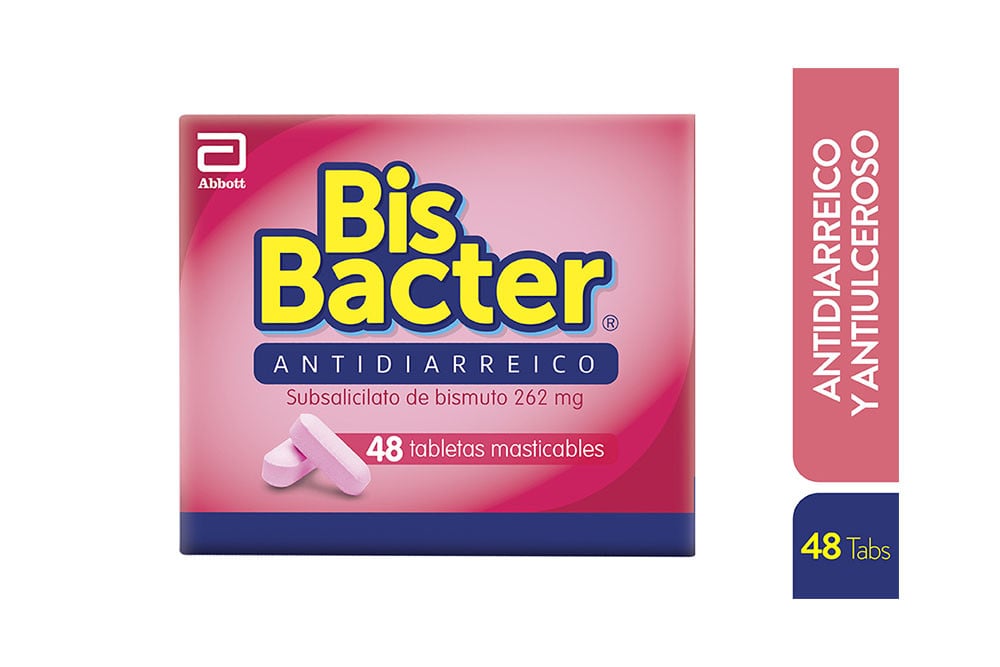 Bisbacter Caja Con 48 Tabletas Masticables