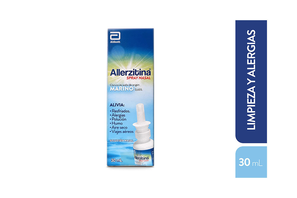 Allerzitina Spray Nasal Caja Con Frasco Con 30 mL