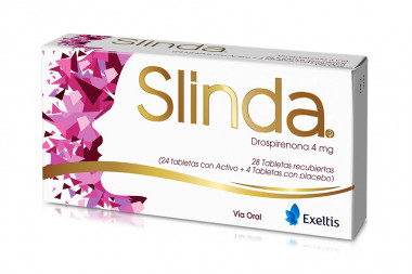 Slinda 4 mg Caja Con 28 Tabletas Recubiertas