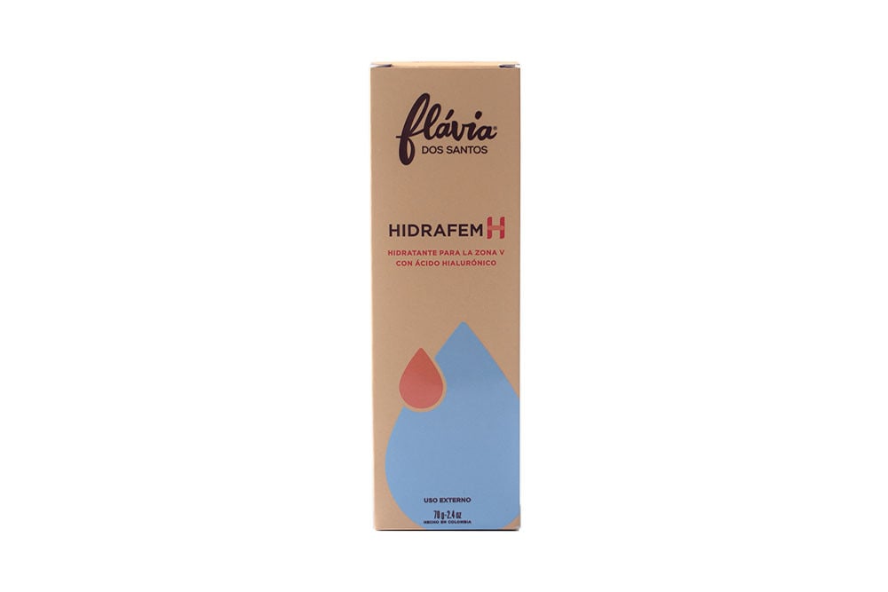 Hidratante Para Zona V Flavia Hidrafem Acido Hialuronic Caj 1 Tub 70 G