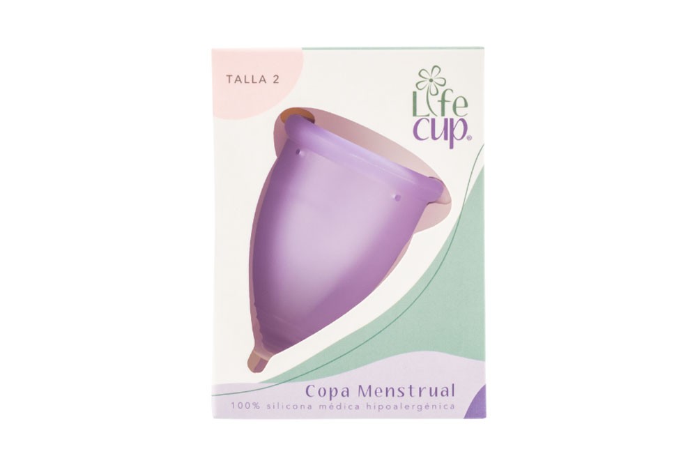 Copa Menstrual Life Cup Talla 2 Caja Con 1 Unidad
