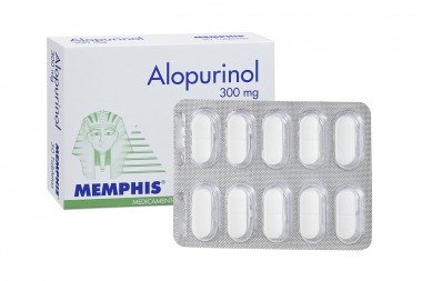 Alopurinol 300 mg Caja Con 30 Tabletas
