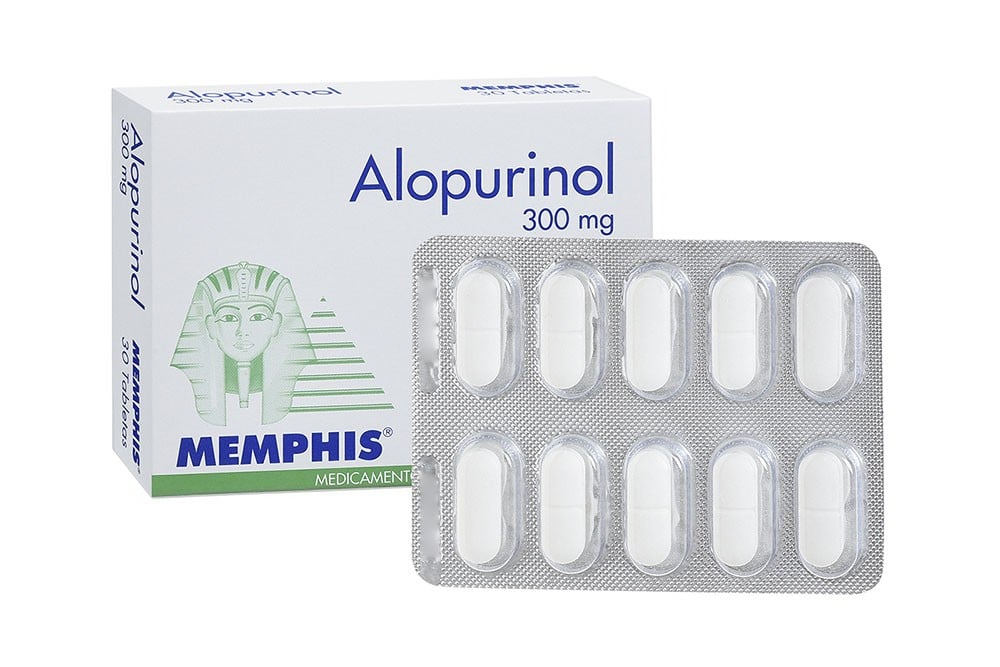 Alopurinol 300 mg Caja Con 30 Tabletas