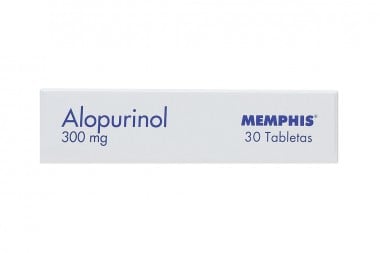 Alopurinol 300 Mg Caja Con 30 Tabletas