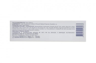 Clobetasol Propionato 0,05% Crema Tubo Con 40 G