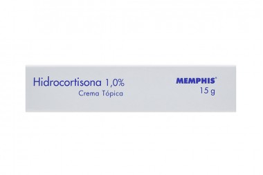 Hidrocortisona 1% Memphis Crema Tubo Con 15 g