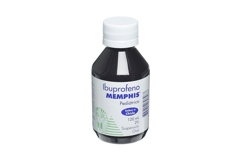 Ibuprofeno Pediátrico 2% Jarabe Frasco Con 120 Ml