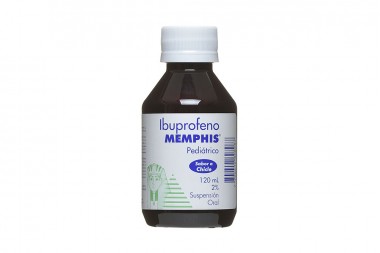 Ibuprofeno Pediátrico 2% Jarabe Frasco Con 120 Ml
