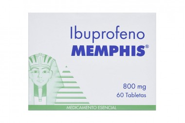 Ibuprofeno 800 mg Memphis Caja Con 60 Tabletas