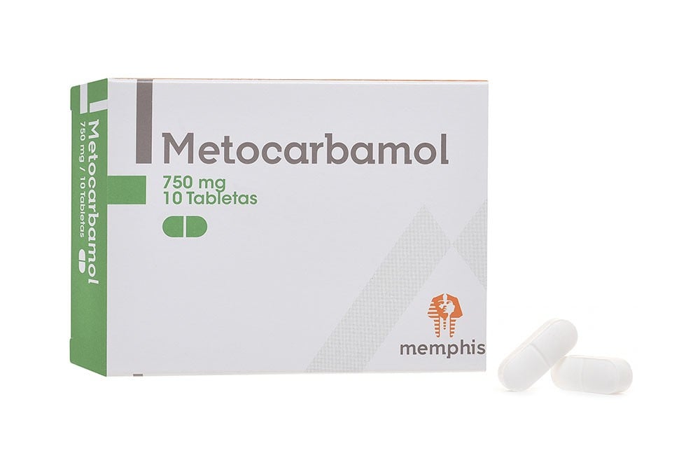 Metocarbamol 750 Mg Caja Con 10 Tabletas