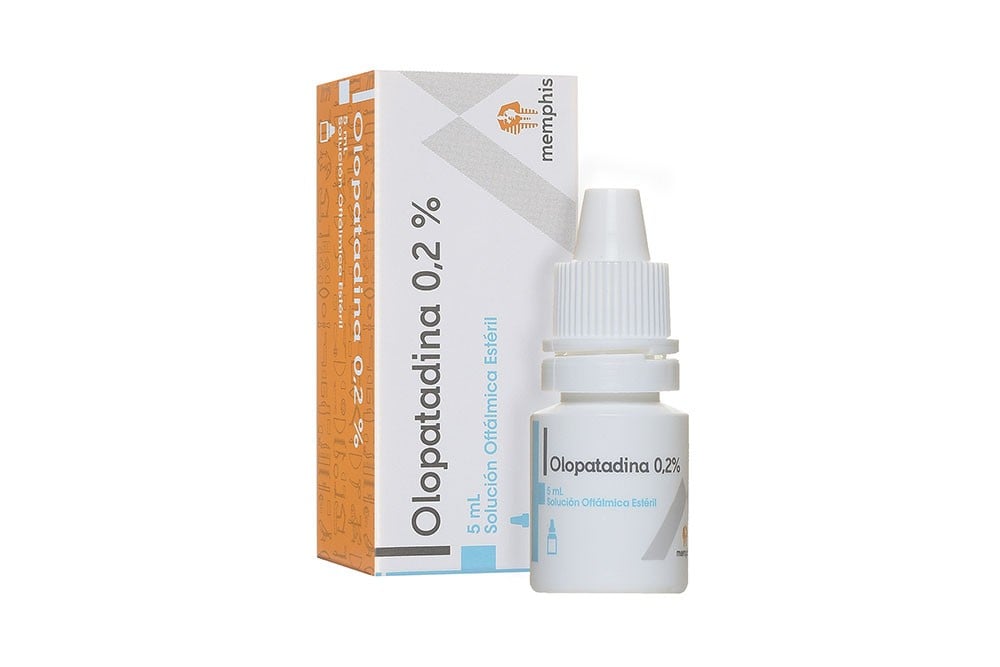 Olopatadina 0,2% Solución Oftálmica Frasco Con 5 Ml