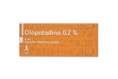 Olopatadina 0,2% Solución Oftálmica Frasco Con 5 Ml