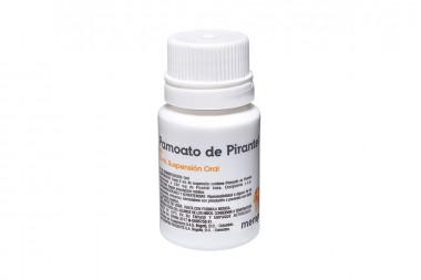 Pamoato De Pirantel 5% Suspensión Oral Frasco Con 15 mL