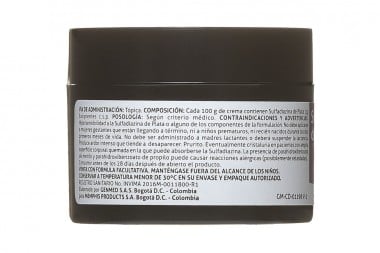 Sulfadiazina De Plata 1% Crema Caja Con Frasco Con 30 G