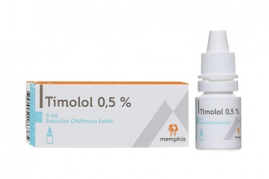 Timolol 0,05% Solución Oftálmica Frasco Con 5 mL