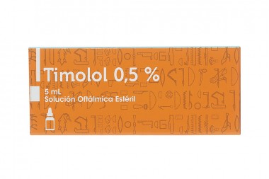 Timolol 0,05% Solución Oftálmica Frasco Con 5 mL