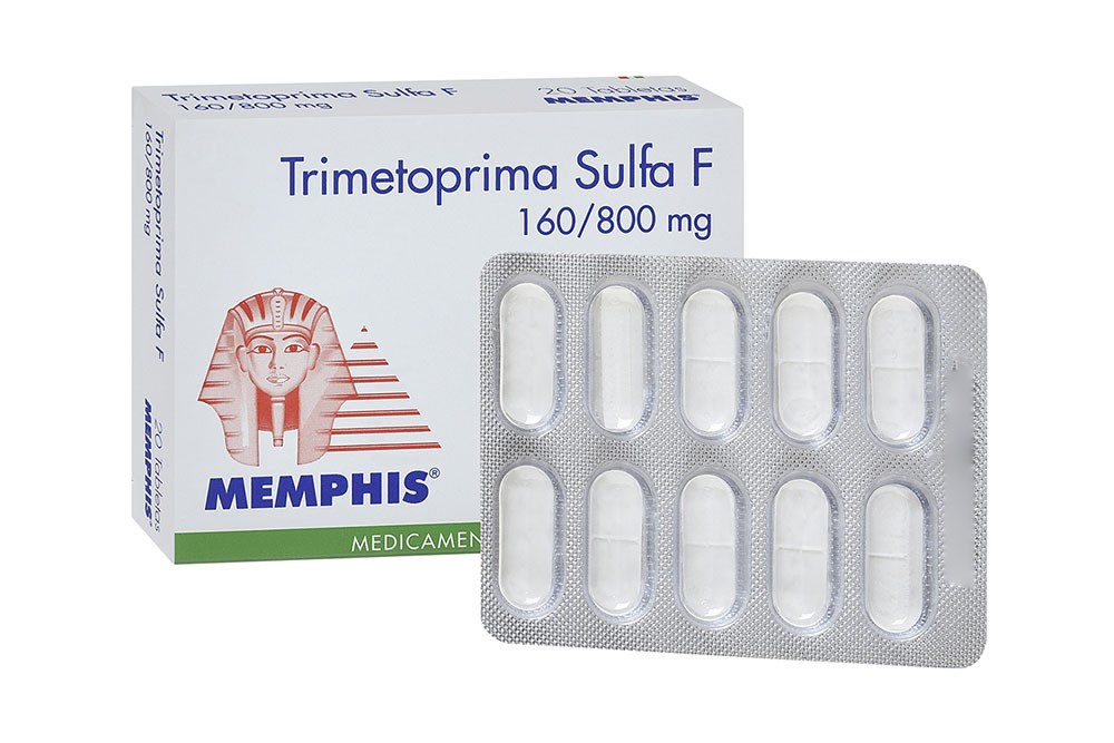 Trimetoprima Sulfa F 160/ 180 Mg Caja Con 20 Tabletas
