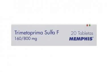 Trimetoprima Sulfa F 160/ 180 mg Caja Con 20 Tabletas