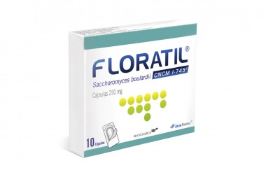 Floratil 250 mg Caja Con 10 Cápsulas