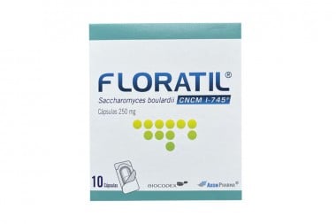 Floratil 250 Mg Caja Con 10 Cápsulas