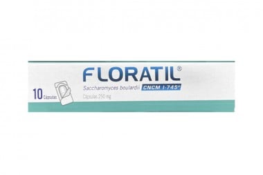 Floratil 250 Mg Caja Con 10 Cápsulas