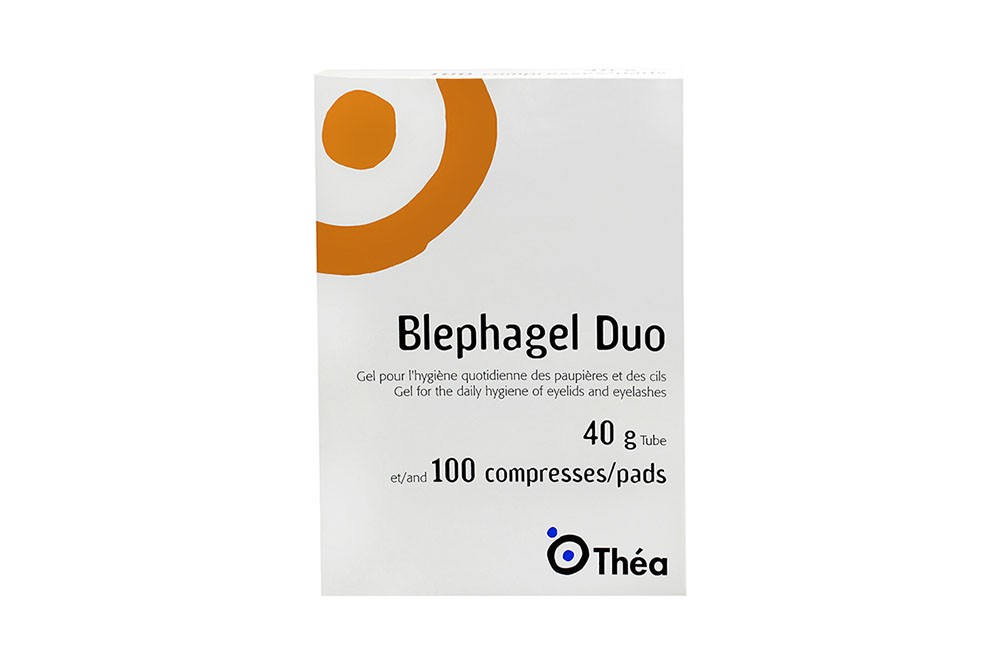 Blephagel Duo En Gel Caja Con Tubo Con 40 g + 100 Pads