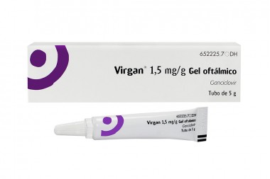 Virgan 1.5 mg / g Gel Oftálmico Caja Con Tubo Con 5 g