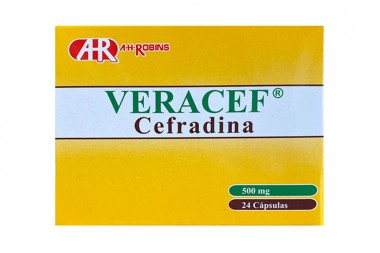 Veracef 500 mg Caja Con 24...