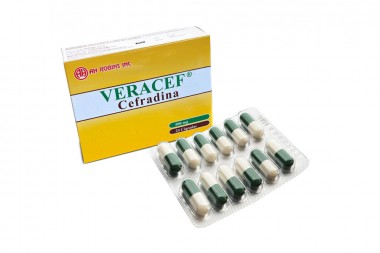 Veracef 500 mg Caja Con 24 Cápsulas