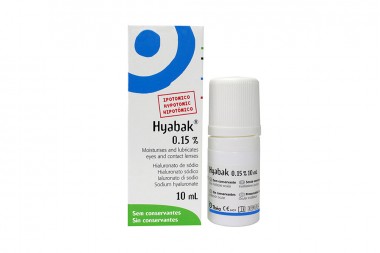 Hyabak 0.15 % Caja Con...