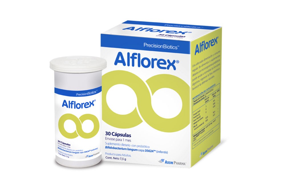 Alflorex Adultos Caja Con 30 Cápsulas