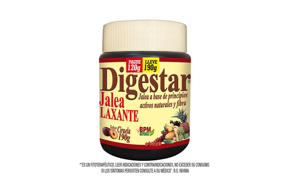Digestar Jalea Laxante Ciruela Frasco Con 190 G