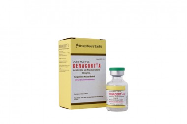 Kenacort-A Suspensión 10 mg/ 1 mL Parental Caja Con 1 Vial De 5 mL