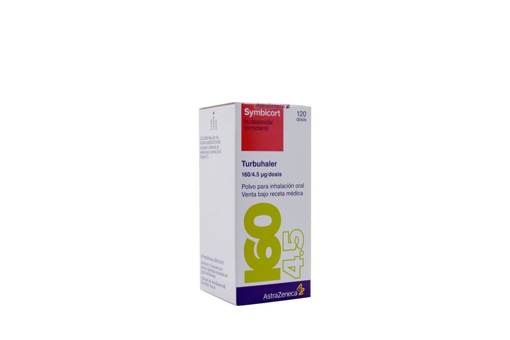 Symbicort Turbuhaler 160 Mcg/ 4.5 Mcg Frasco Con 120 Dosis