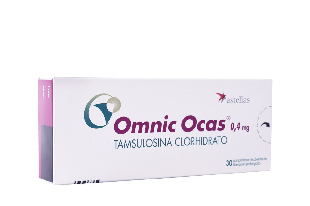 Omnic Ocas 0,4 mg Caja Con 30 Comprimidos