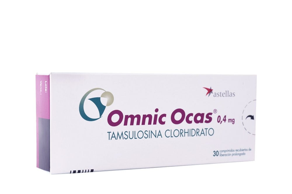 Omnic Ocas 0,4 Mg Caja Con 30 Comprimidos