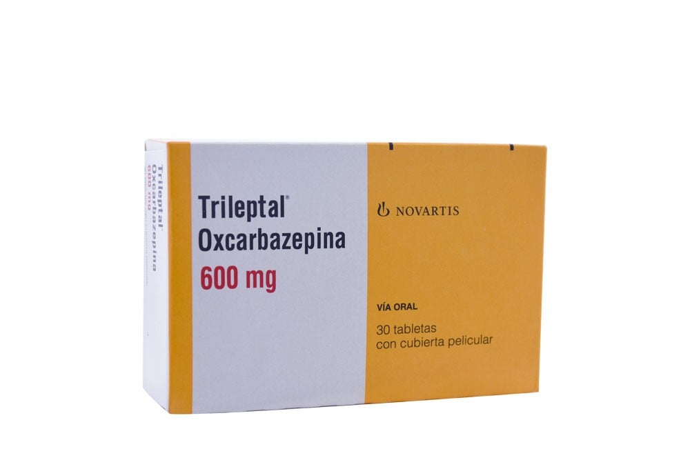 Trileptal 600 Mg Caja Con 30 Tabletas Con Cubierta Pelicular